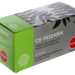 Картридж TK-5240BK для Kyocera M5526cdn/M5526cdw/ P5026cdn/P5026cdw чёрный (4000 стр.) Cactus